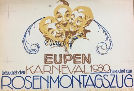 Plakatentwurf zum Rosenmontagszug